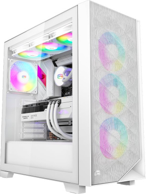 Корпус PCCooler C3D510 ARGB (белый)  купить в интернет-магазине X-core.by