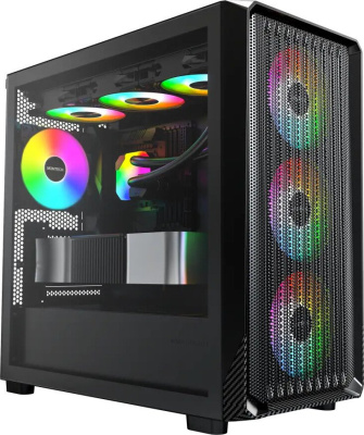 Корпус Montech X5M (черный)  купить в интернет-магазине X-core.by