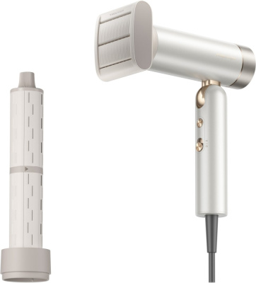 Фен Trouver Flip 10 (белый/золотистый)