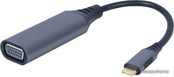 Кабель Cablexpert USB Type-C - VGA A-USB3C-VGA-01 (0.15 м, фиолетовый)