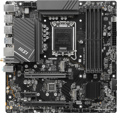 Материнская плата MSI Pro B760M-A WiFi  купить в интернет-магазине X-core.by