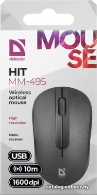 Купить мышь defender hit mm-495 в интернет-магазине X-core.by