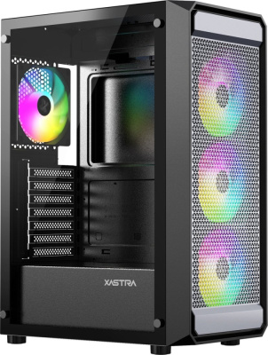 Корпус XASTRA A403 4ARGB (черный)  купить в интернет-магазине X-core.by