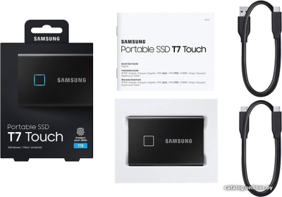 Купить внешний накопитель samsung t7 touch 1tb (черный) в интернет-магазине X-core.by