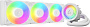 Система жидкостного охлаждения для процессора Arctic Liquid Freezer III Pro 360 A-RGB White ACFRE001
