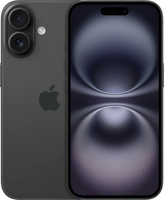 Купить смартфон apple iphone 16 128gb (черный) в интернет-магазине X-core.by