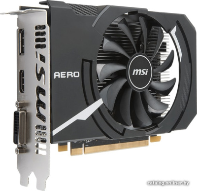 Видеокарта MSI Radeon RX 550 Aero ITX OC 4GB GDDR5  купить в интернет-магазине X-core.by