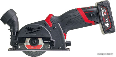 Монтажная (отрезная) пила Milwaukee M12 FCOT-422X Fuel 4933464619 (с 2-мя АКБ, кейс)