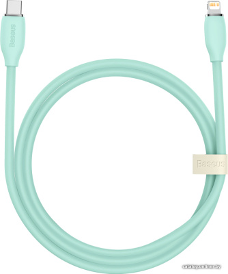 Купить кабель baseus cagd020006 usb type-c - lightning (1.2 м, зеленый) в интернет-магазине X-core.by