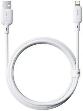 Кабель Baseus Silky Series Fast Charging Cable USB Type-A - Lightning (1 м, белый)