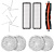 Accessories Kit RAK58 для Dreame Trouver Robot Vacuum E20/E20 Pro