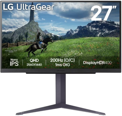 Купить игровой монитор lg ultragear 27gs85q-b в интернет-магазине X-core.by