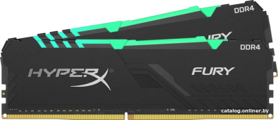 Оперативная память HyperX Fury RGB 2x8GB DDR4 PC4-24000 HX430C15FB3AK2/16  купить в интернет-магазине X-core.by