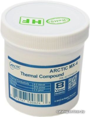 Термопаста Arctic MX-4 ACTCP00072A (1000 г)  купить в интернет-магазине X-core.by