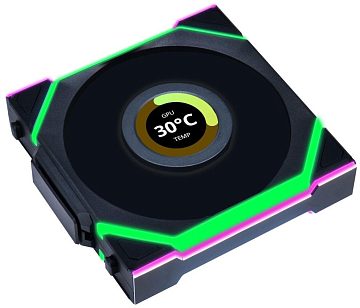 Вентилятор для корпуса Lian Li Uni Fan SL 120 Wireless LCD Reverse G99.12RSLLCD1W1B.R0