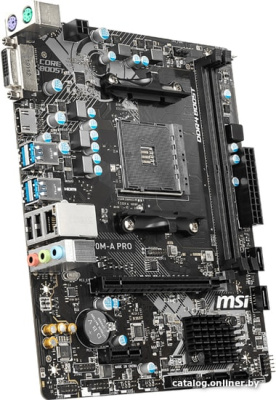 Материнская плата MSI A320M-A PRO  купить в интернет-магазине X-core.by