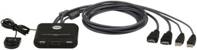 Купить kvm переключатель aten cs22hf-at в интернет-магазине X-core.by