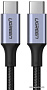 Кабель Ugreen US316 70428 USB Type-C - USB Type-C (1.5 м, черный)
