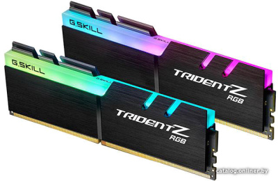 Оперативная память G.Skill Trident Z RGB 2x32GB DDR4 PC4-28800 F4-3600C18D-64GTZR  купить в интернет-магазине X-core.by