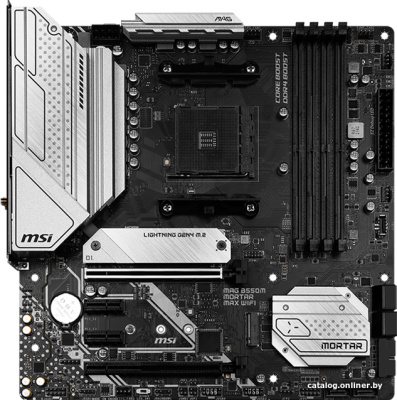 Материнская плата MSI MAG B550M Mortar Max WiFi  купить в интернет-магазине X-core.by