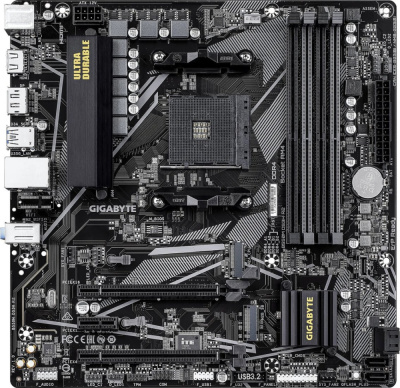 Материнская плата Gigabyte B550M DS3H R2  купить в интернет-магазине X-core.by
