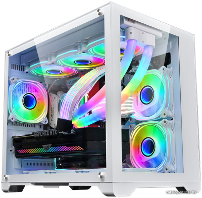 Корпус 1stPlayer Megaview MV6 (белый)  купить в интернет-магазине X-core.by