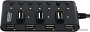 USB-хаб Ginzzu GR-487UB