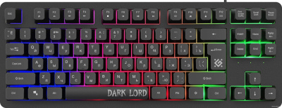 Купить клавиатура defender dark lord gk-580 в интернет-магазине X-core.by