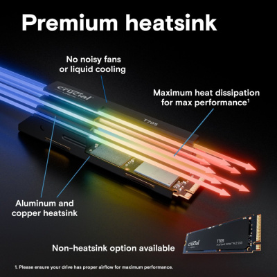 SSD Crucial T705 4TB CT4000T705SSD5  купить в интернет-магазине X-core.by