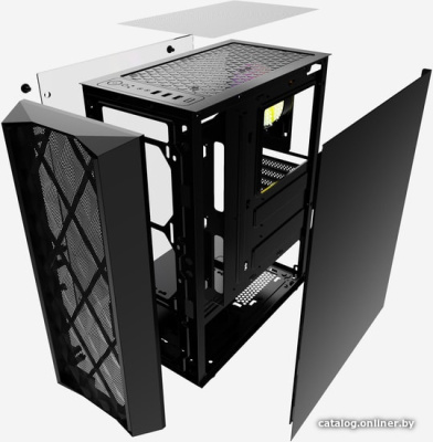 Корпус Powercase Diamond Mesh LED  купить в интернет-магазине X-core.by