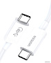 Кабель Ugreen US506 40113 USB Type-C - USB Type-C (0/.8 м, белый)