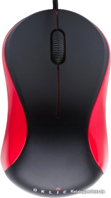 Купить мышь oklick 115s (черный/красный) в интернет-магазине X-core.by
