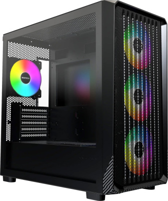 Корпус Montech X5M (черный)  купить в интернет-магазине X-core.by