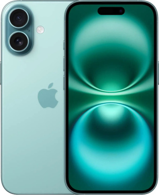Купить смартфон apple iphone 16 128gb (бирюзовый) в интернет-магазине X-core.by