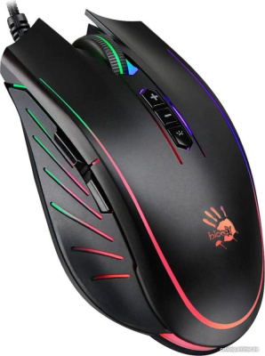Купить игровая мышь a4tech bloody q81 curve (черный) в интернет-магазине X-core.by