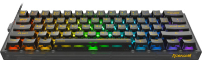 Купить клавиатура redragon fizz (прозрачный/черный) в интернет-магазине X-core.by