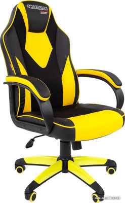 Купить кресло chairman game 17 (черный/желтый) в интернет-магазине X-core.by