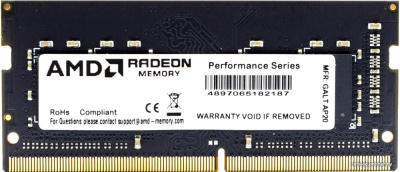 Оперативная память AMD Radeon 16GB DDR4 SODIMM PC4-25600 R9416G3206S2S-U  купить в интернет-магазине X-core.by