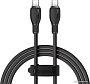 Кабель Baseus Pudding Series Fast Charging Cable 100W USB Type-C - USB Type-C (1.2 м, черный)