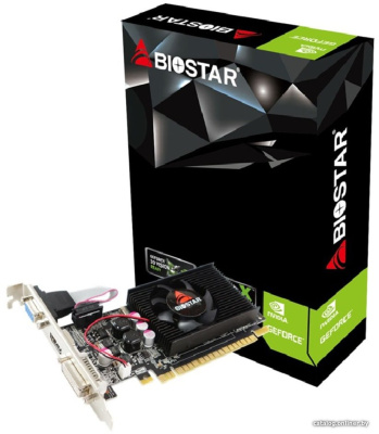 Видеокарта BIOSTAR GeForce GT 610 2GB SDDR3 VN6103THX6  купить в интернет-магазине X-core.by