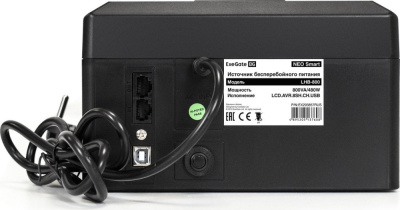 Купить источник бесперебойного питания exegate neo smart lhb-800.lcd.avr.8sh.ch.usb ex293857rus в интернет-магазине X-core.by