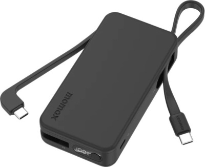 Купить внешний аккумулятор momax 1-power vital+ built-in usb-c ip138 10000mah (черный) в интернет-магазине X-core.by