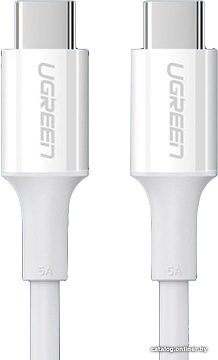 Кабель Ugreen US300 60551 USB Type-C - USB Type-C (1 м, белый)