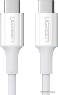 Купить кабель ugreen us300 60551 usb type-c - usb type-c (1 м, белый) в интернет-магазине X-core.by
