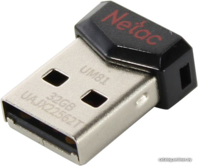 USB Flash Netac 32GB USB 2.0 FlashDrive Netac UM81 Ultra compact  купить в интернет-магазине X-core.by
