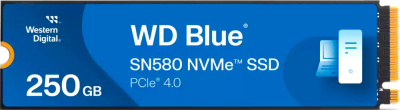 SSD WD Blue SN580 250GB WDS250G3B0E  купить в интернет-магазине X-core.by