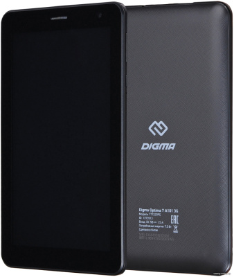 Купить планшет digma optima 7 a101 tt7223pg 3g (черный) в интернет-магазине X-core.by