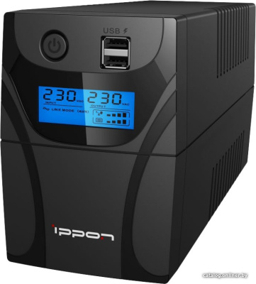 Купить источник бесперебойного питания ippon back power pro ii 850 euro в интернет-магазине X-core.by