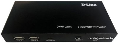 Купить kvm переключатель d-link dkvm-210h в интернет-магазине X-core.by