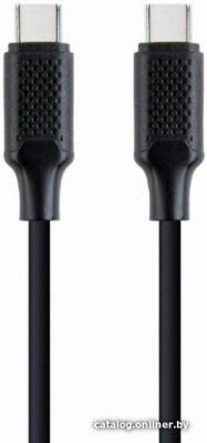 Купить кабель cablexpert usb type-c - usb type-c cc-usb2-cmcm100-1.5m (1.5 м, черный) в интернет-магазине X-core.by
